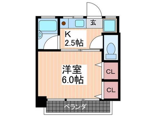 ニュ－ホライズン松本の物件間取画像